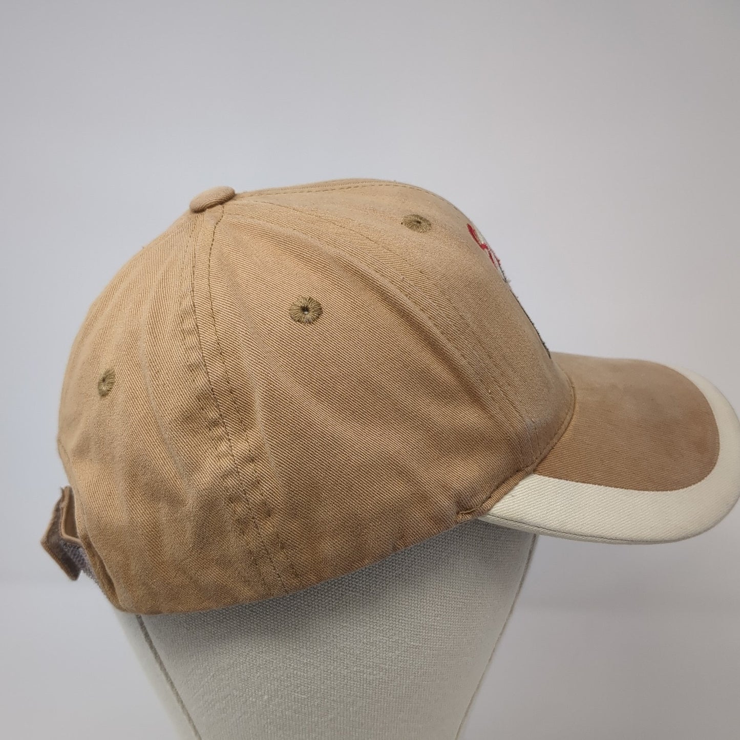 SRP Strapback Baseball Cap Brown One Size Adjustable Embroidered Port Authority