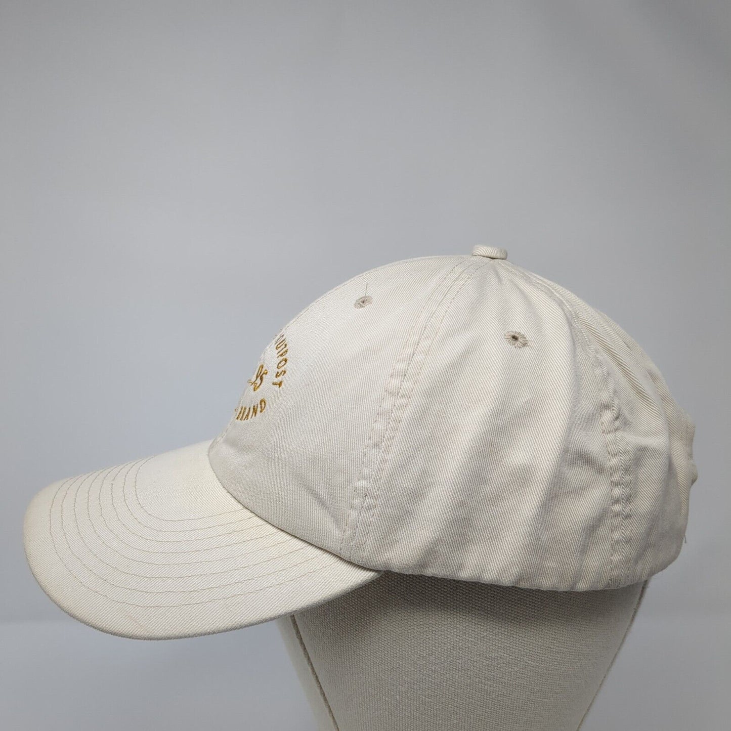 American Outpost Authentic Brand A0-95 Slideback Hat Tan OS Adjustable 6 Panel