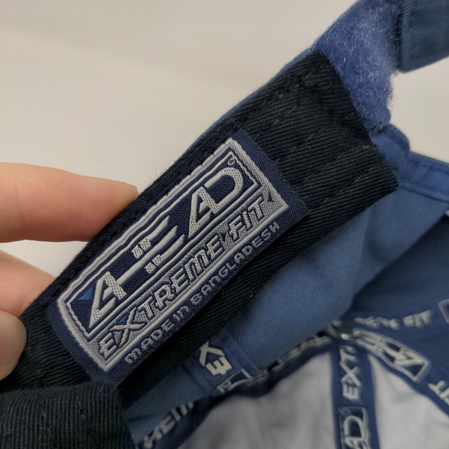 Hombre Golf Club Strapback Hat Blue Extreme Fit The Good The Bad The Ugly