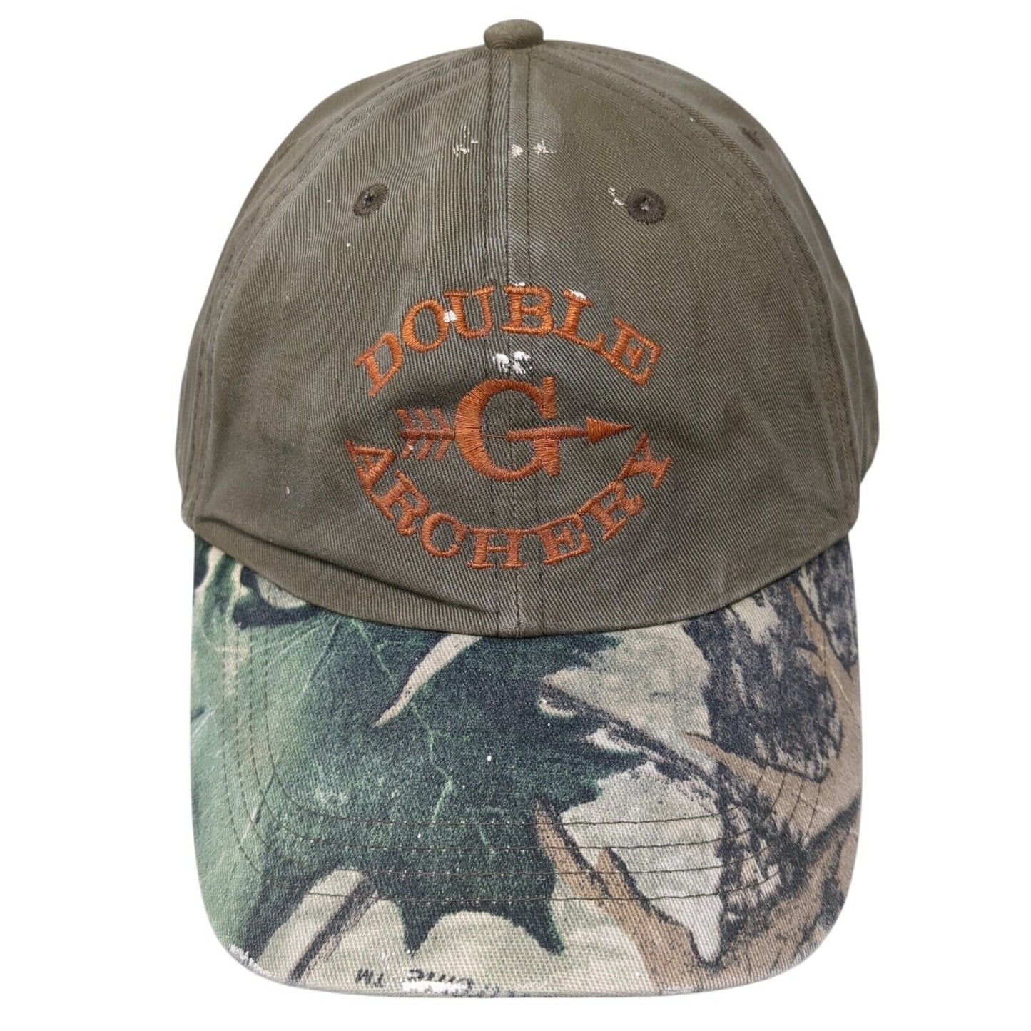 Double G Archery Slideback Hat Camouflage OSAdjustable Embroidered 6 Panel