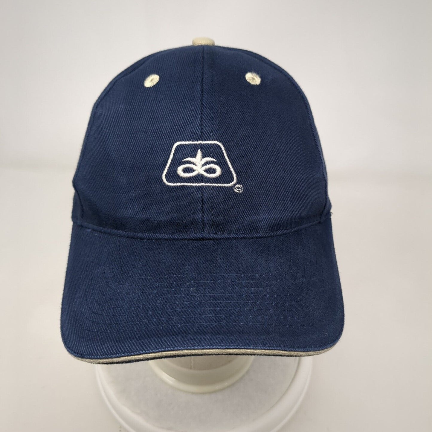 Pioneer Seeds Strapback Hat Blue One Size Adjustable Embroidered Otto