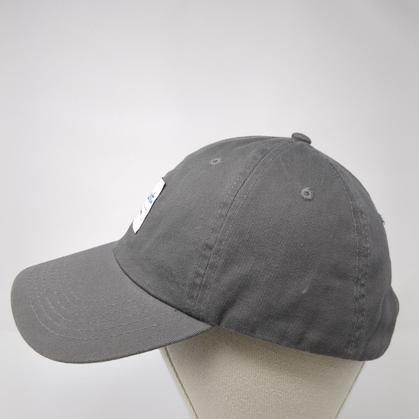 Intuit Est. 1983 Patch Slideback Hat Gray One Size Quake City Caps