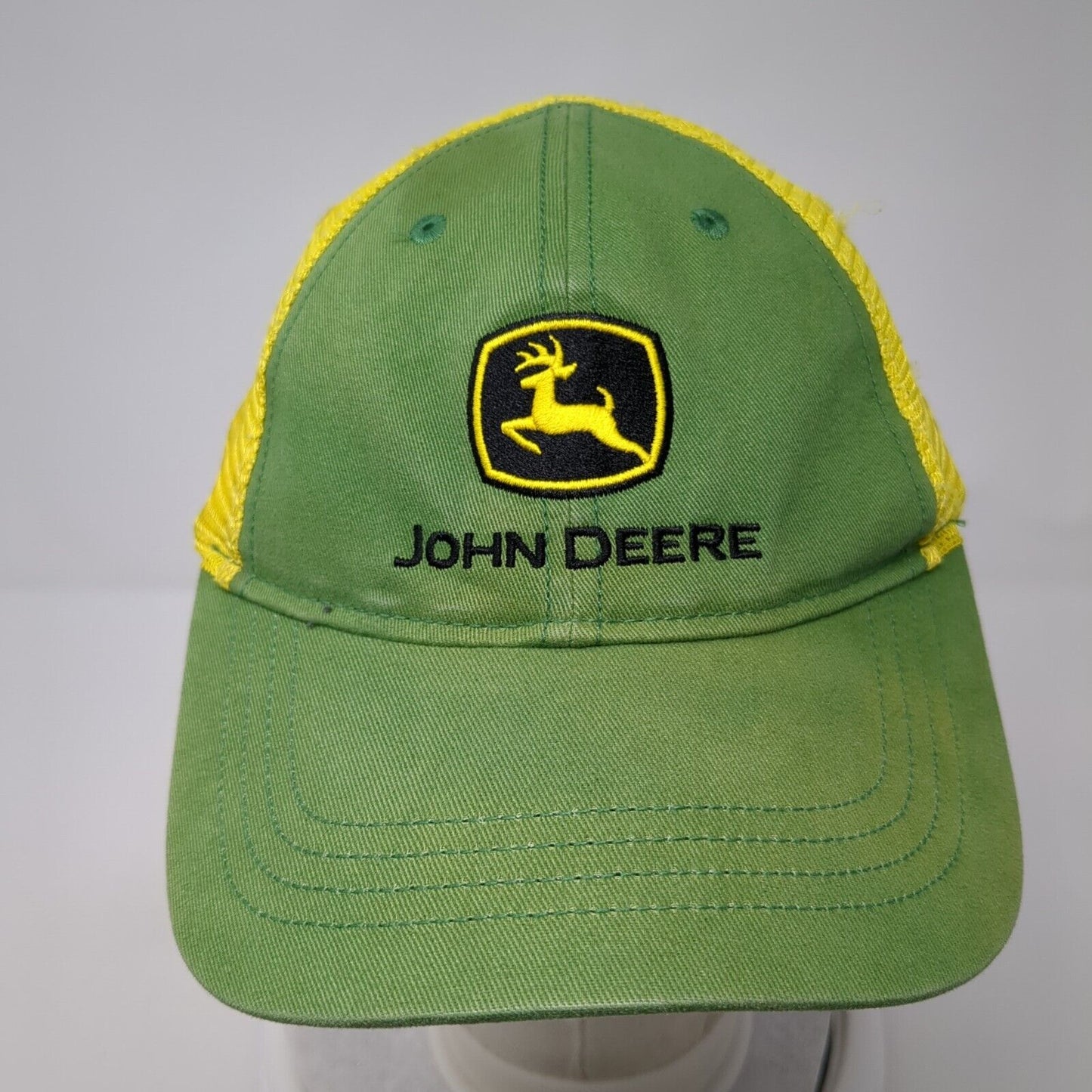 John Deere Snapback Mesh Back Trucker Hat Multicolor Youth One Size