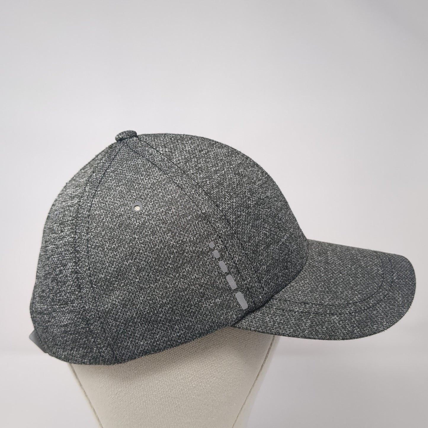 Hind Strapback Hat Gray One Size Adjustable Solid Vent Holes Outdoor