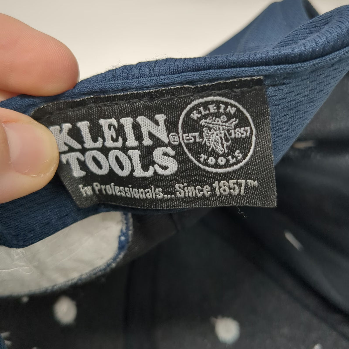 Klein Tools Baseball Cap Blue One Size 160th Anniversary US Flag Strapback Hat