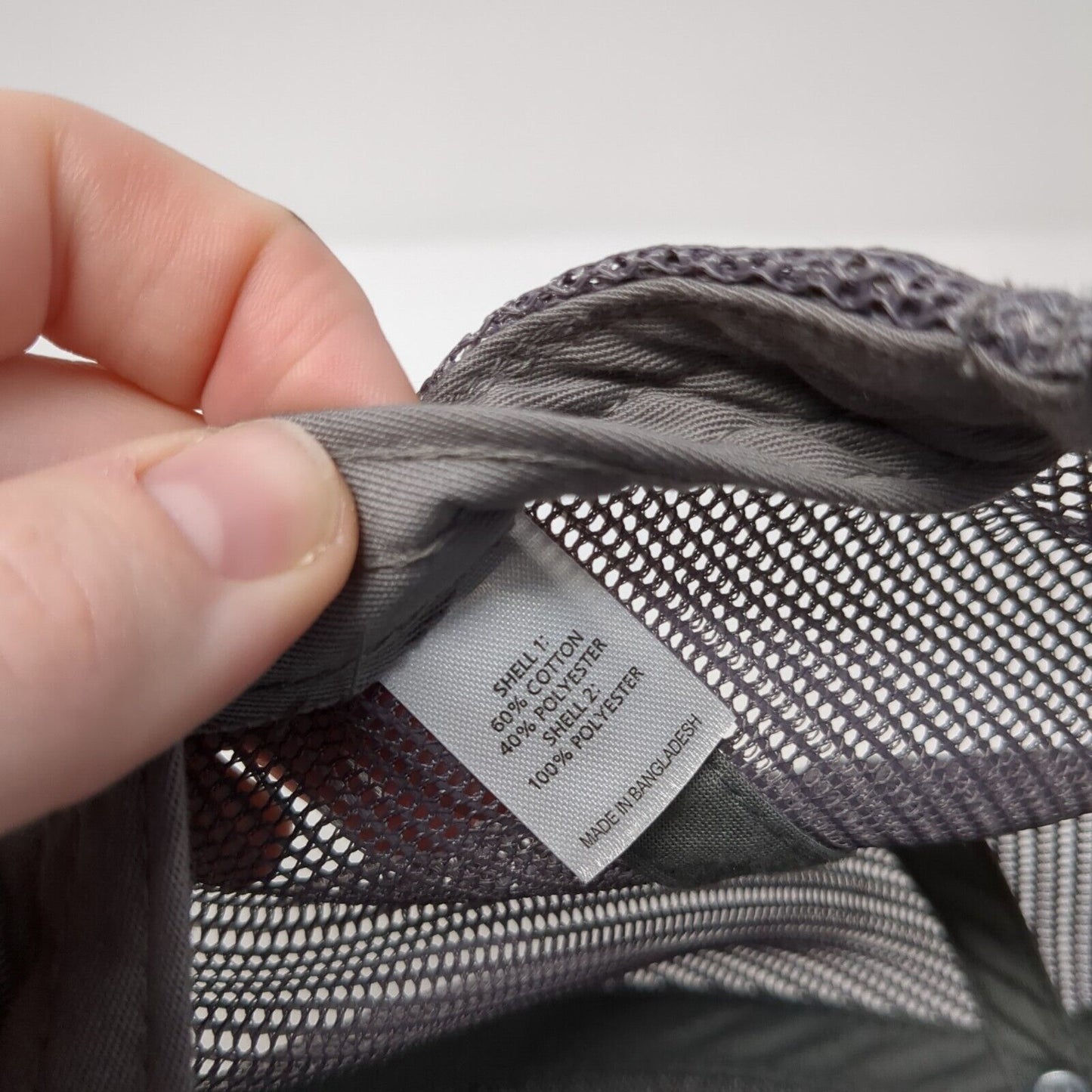 Uncharted Recreation Snapback Trucker Hat Blue One Size Mesh Back