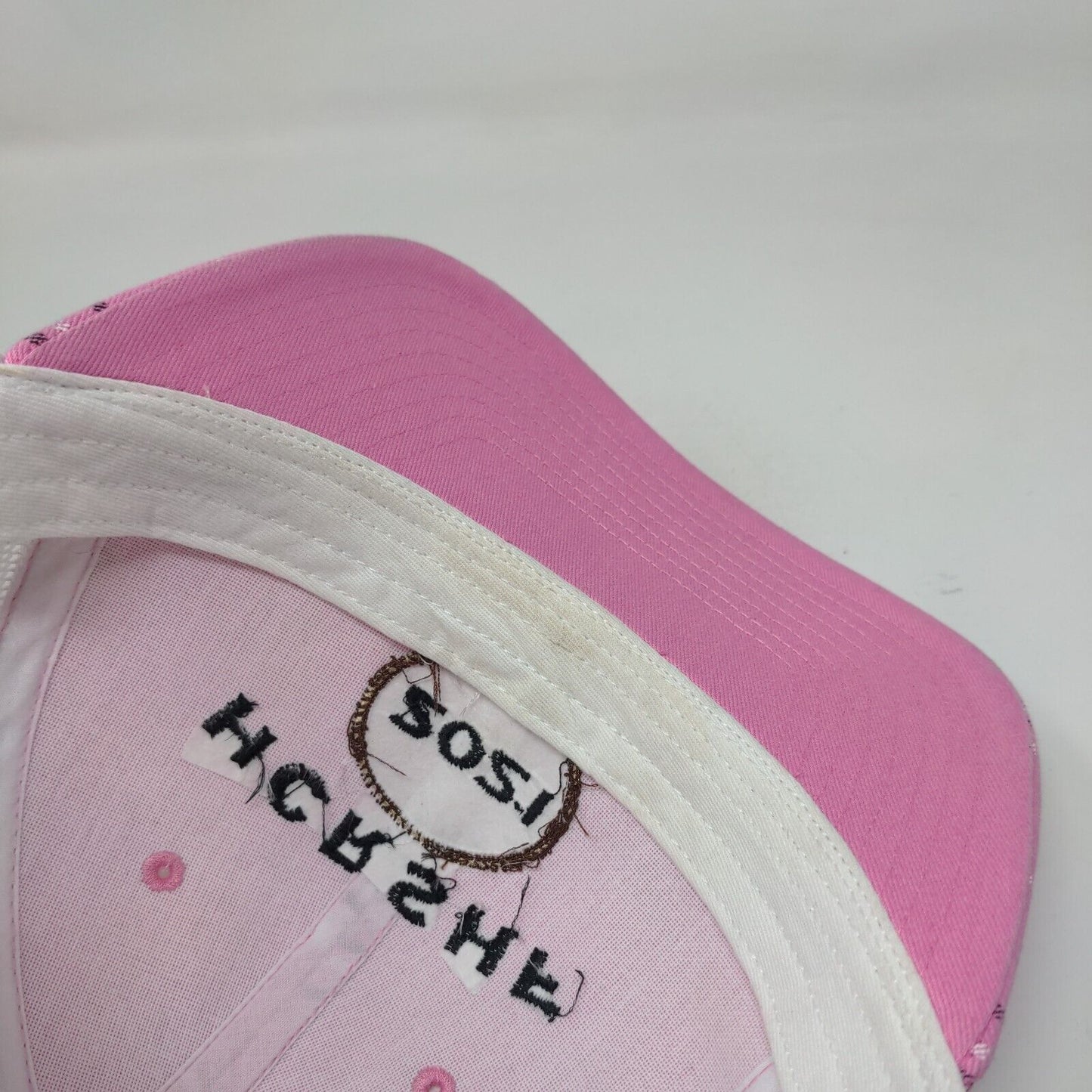 HCRSHF 2021 Snapback Trucker Hat Pink Small Adjustable Mesh Back Richardson