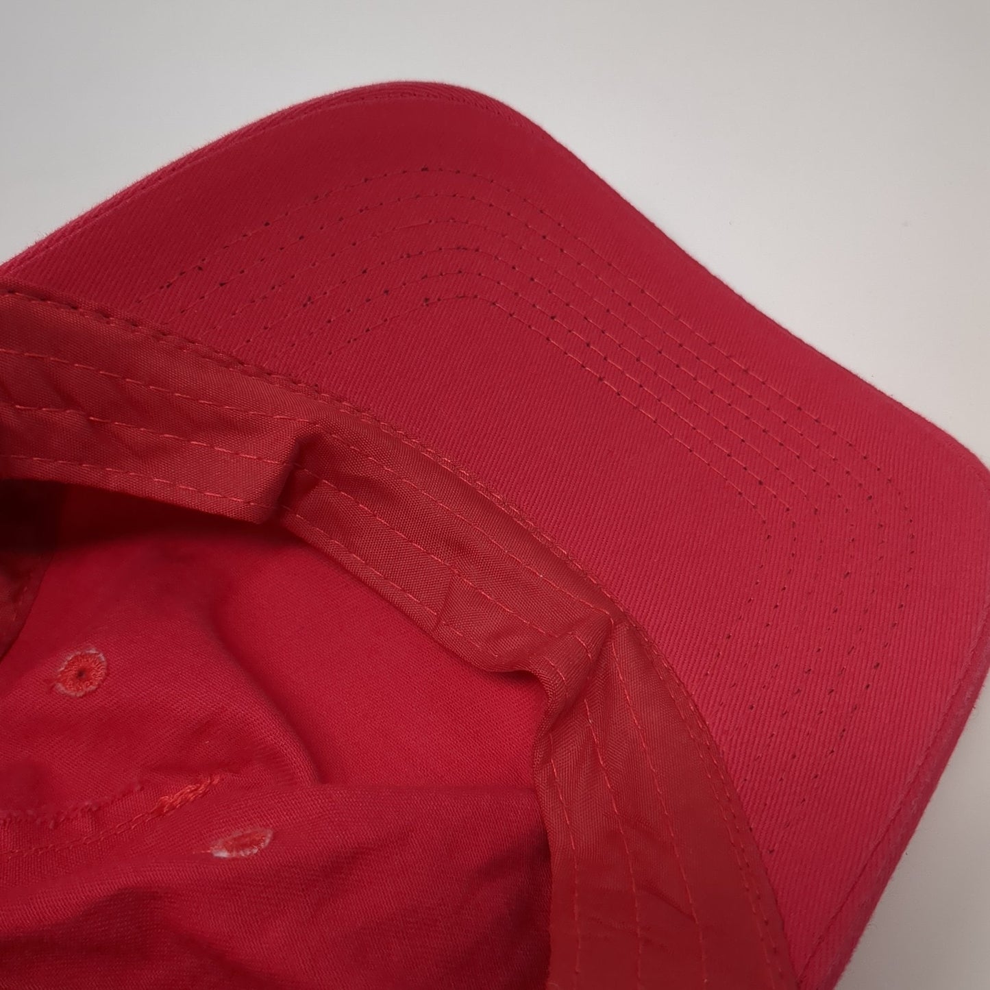 Oscar Mayer Strapback Hat Red One Size Adjustable Solid 6 Panel Hit Wear