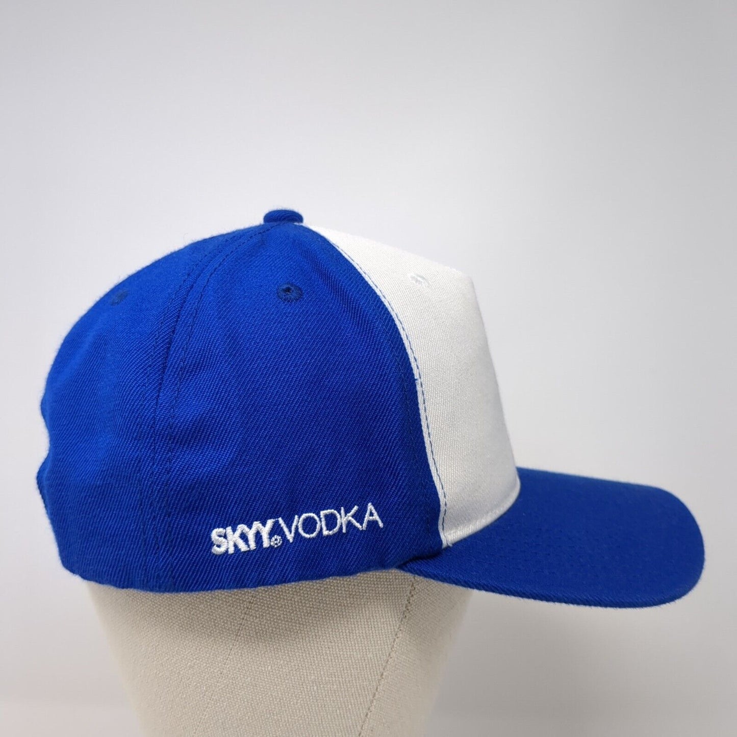 Proudly American Skyy Vodka Snapback Hat Blue OS Adjustable Patriotic 6 Panel