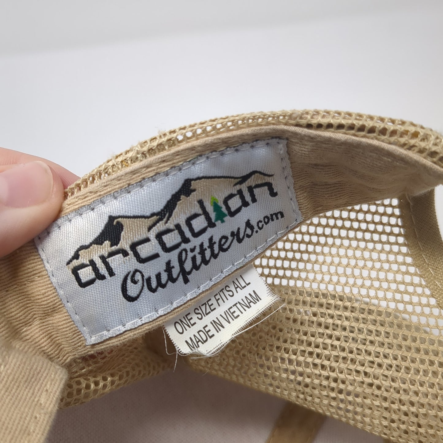 Idaho Fish Flag Patch Snapback Trucker Hat Multi One Size Mesh Back