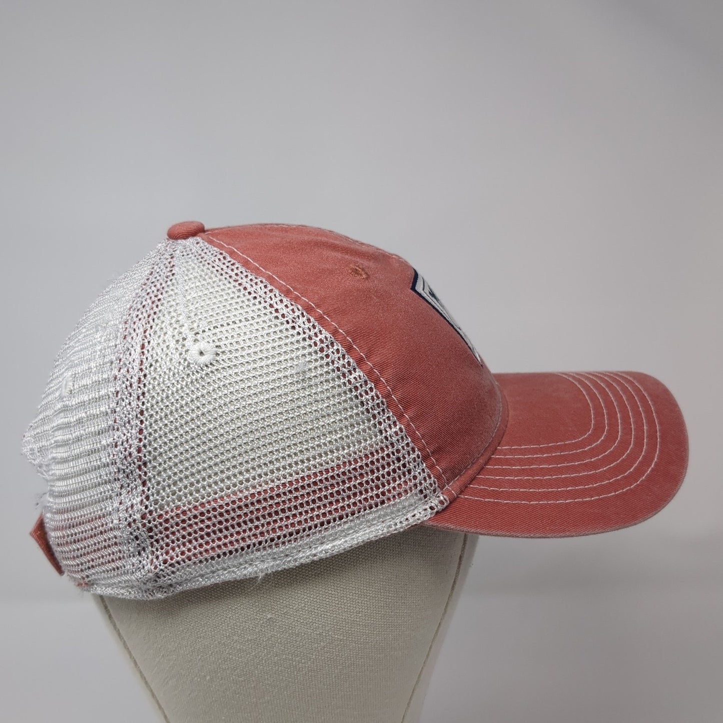 Maui Hawaii Patch Strapback Trucker Hat Red One Size Mesh Back Ahead