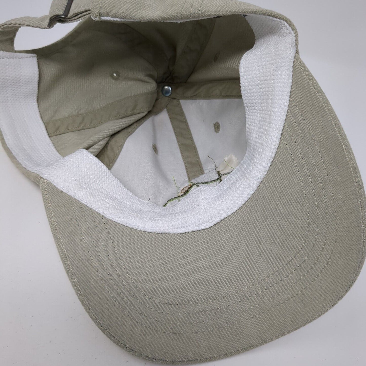 Mountain's Edge Slideback Hat Tan One Size Embroidered Port Authority
