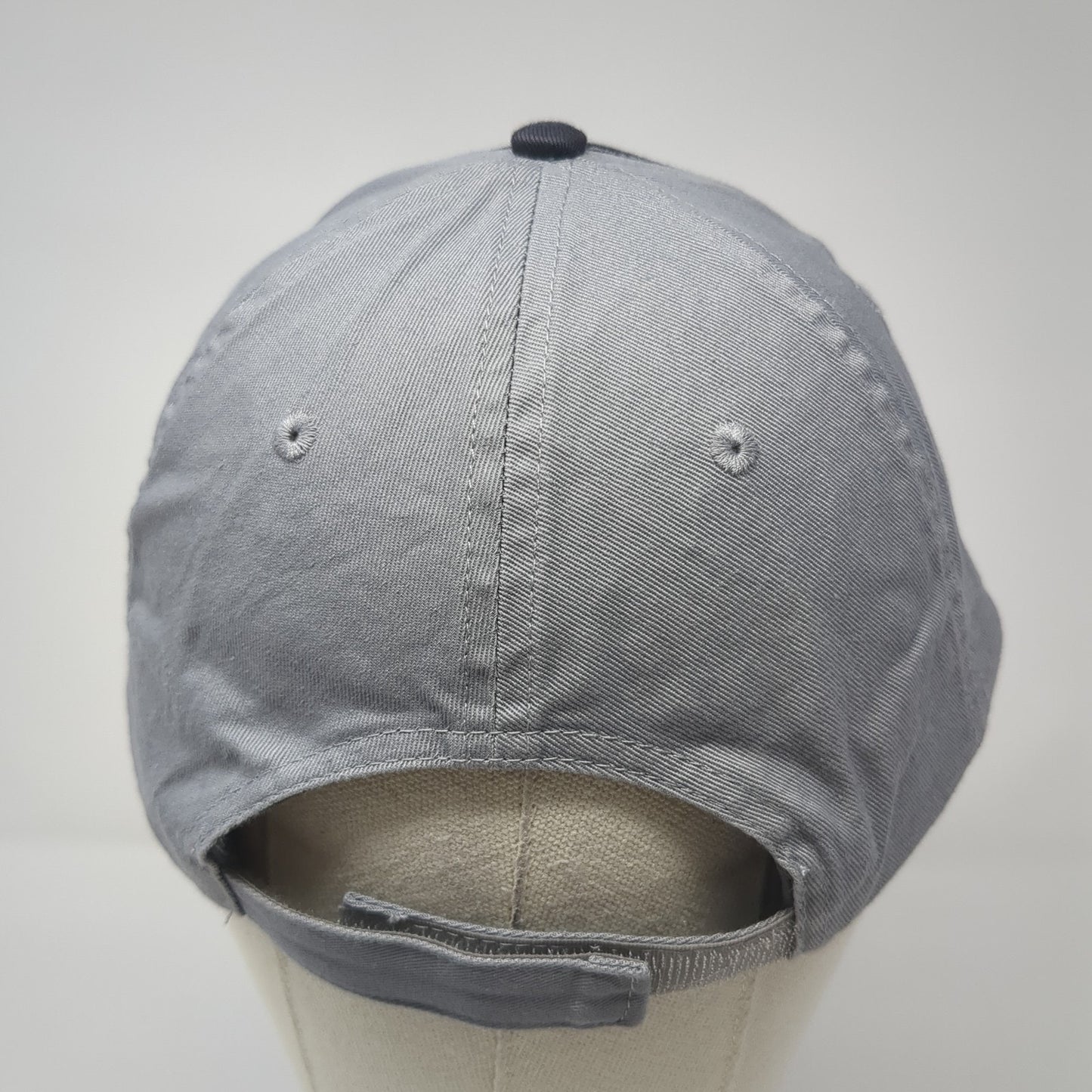 Simplot Strapback Baseball Cap Gray One Size Adjustable Embroidered K-Products