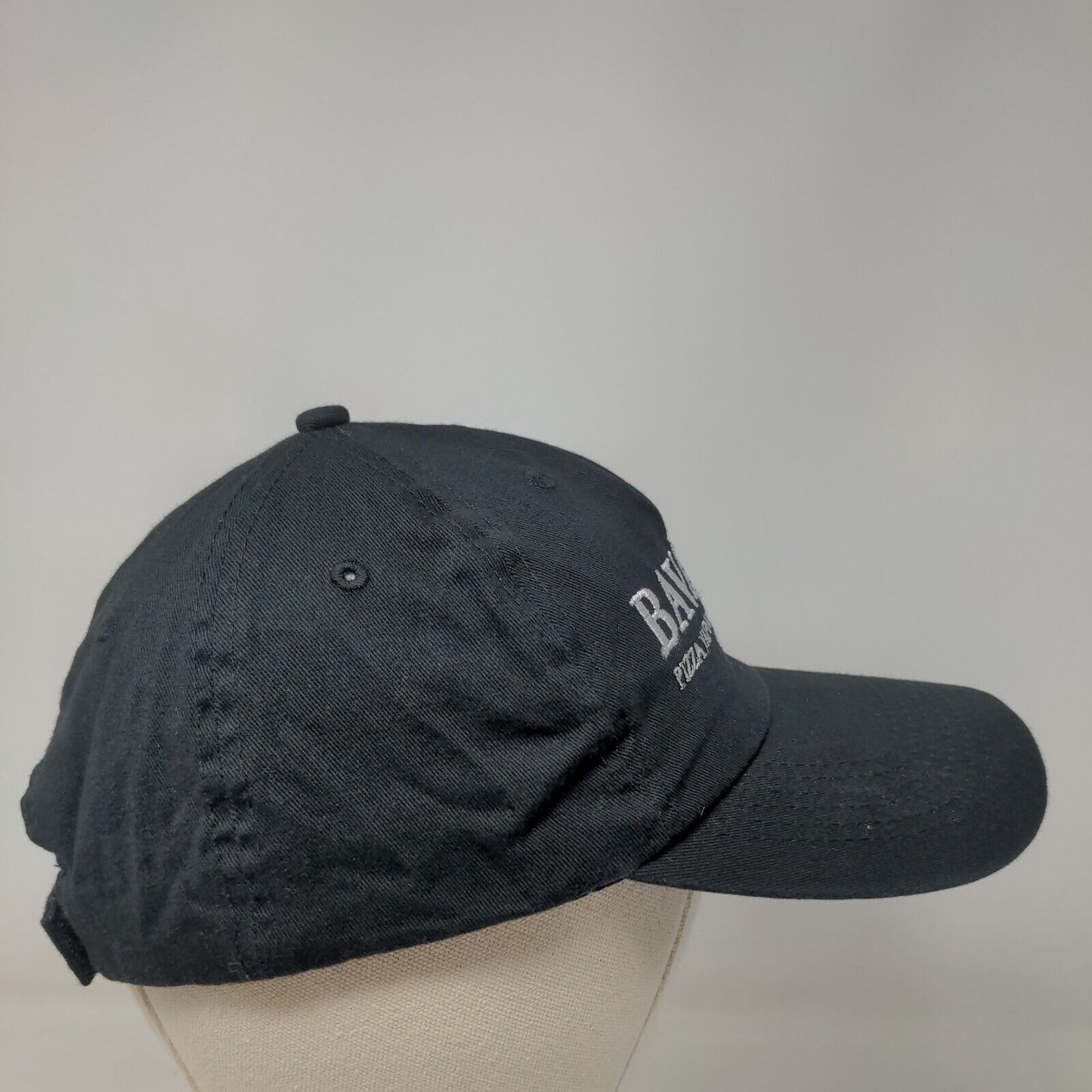 Bavaro's Pizza Napoletana & Pastaria Strapback Hat Black OSFA 6 Panel Hit Wear