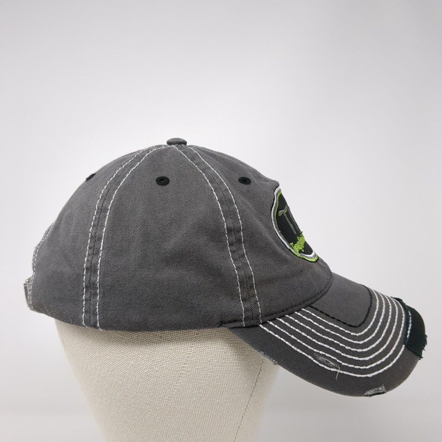 Turnage Materials & Contractors Inc Slideback Hat Gray One Size 6 Panel