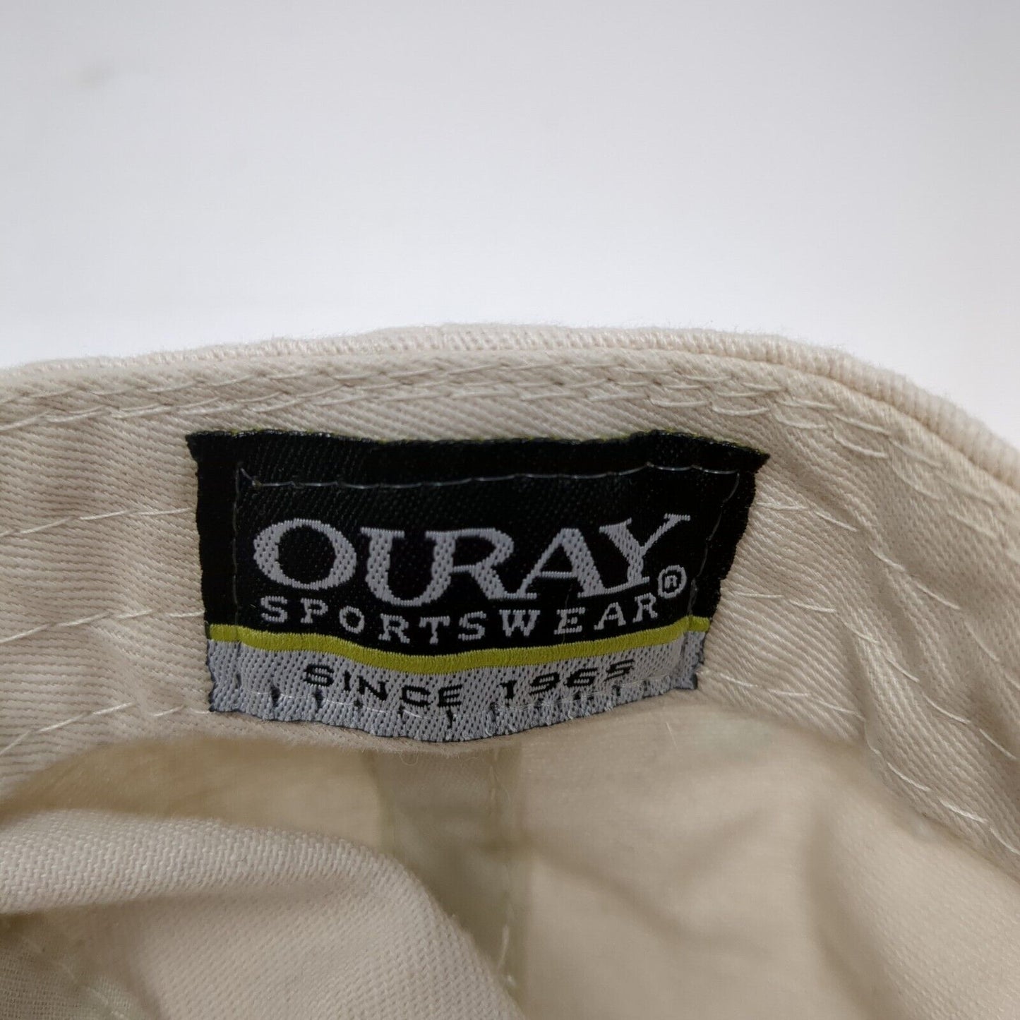 Denali National Park Strapback Hat Tan One Size Adjustable Ouray