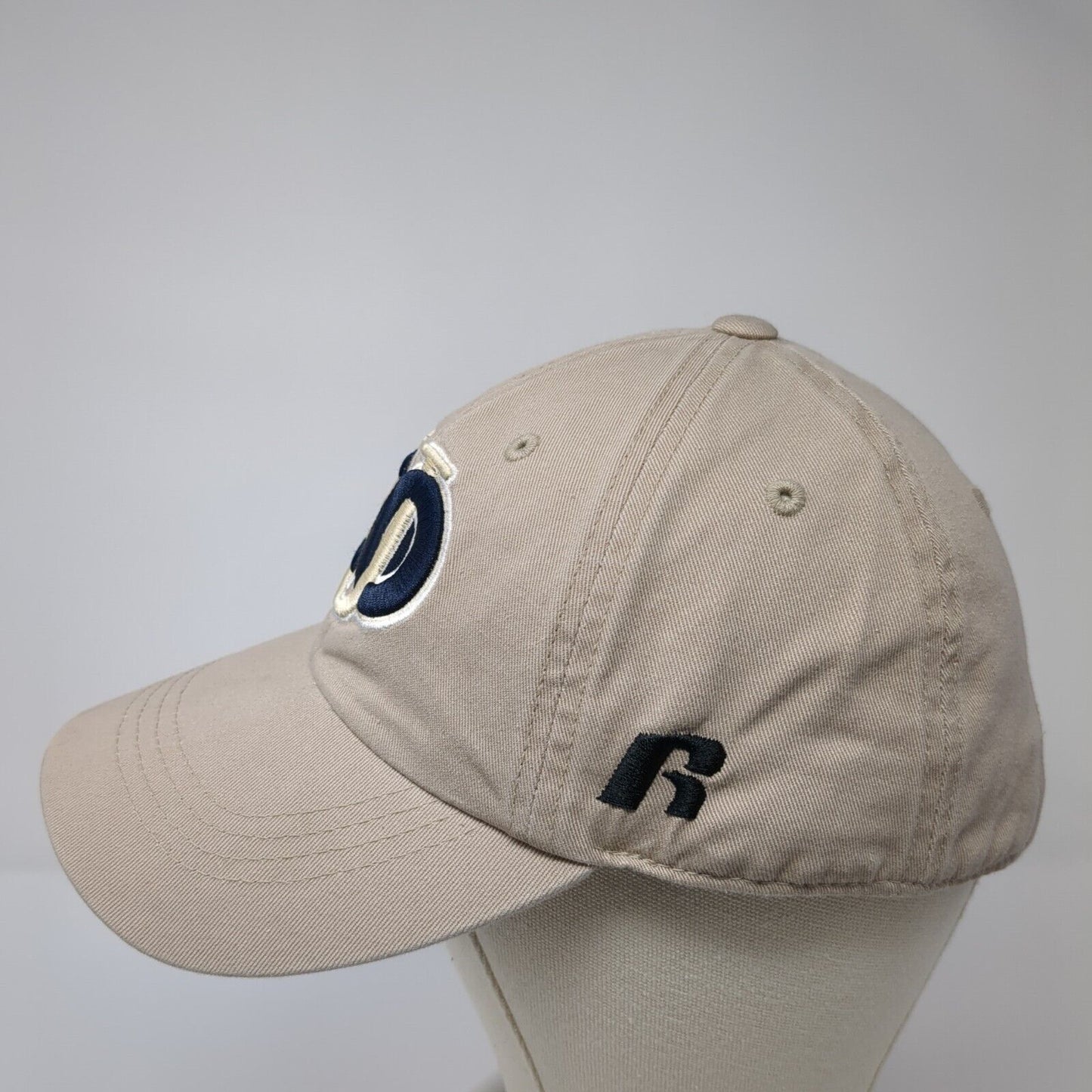 EOU Mountaineers Slideback Hat Tan One Size Adjustable Embroidered