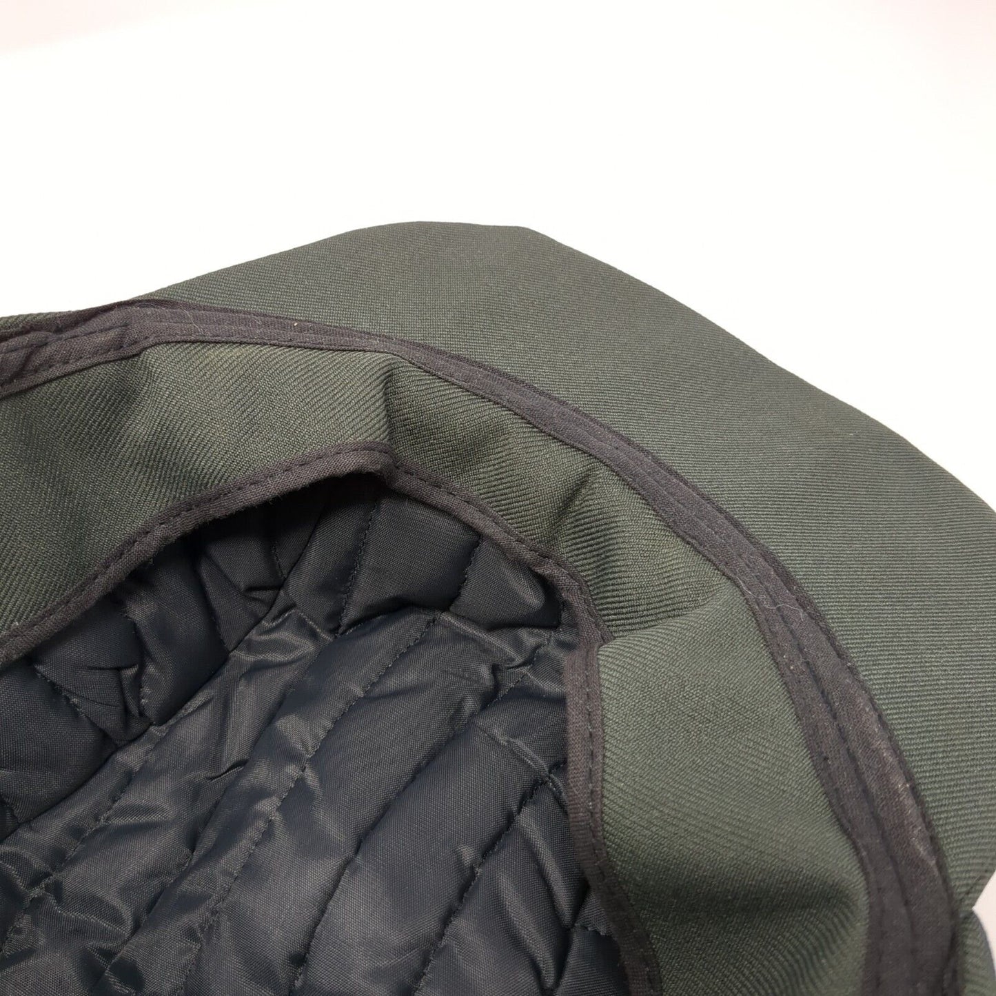 Unbranded Fitted Cadet Army Cap Hat Green One Size Solid Blank Outdoor
