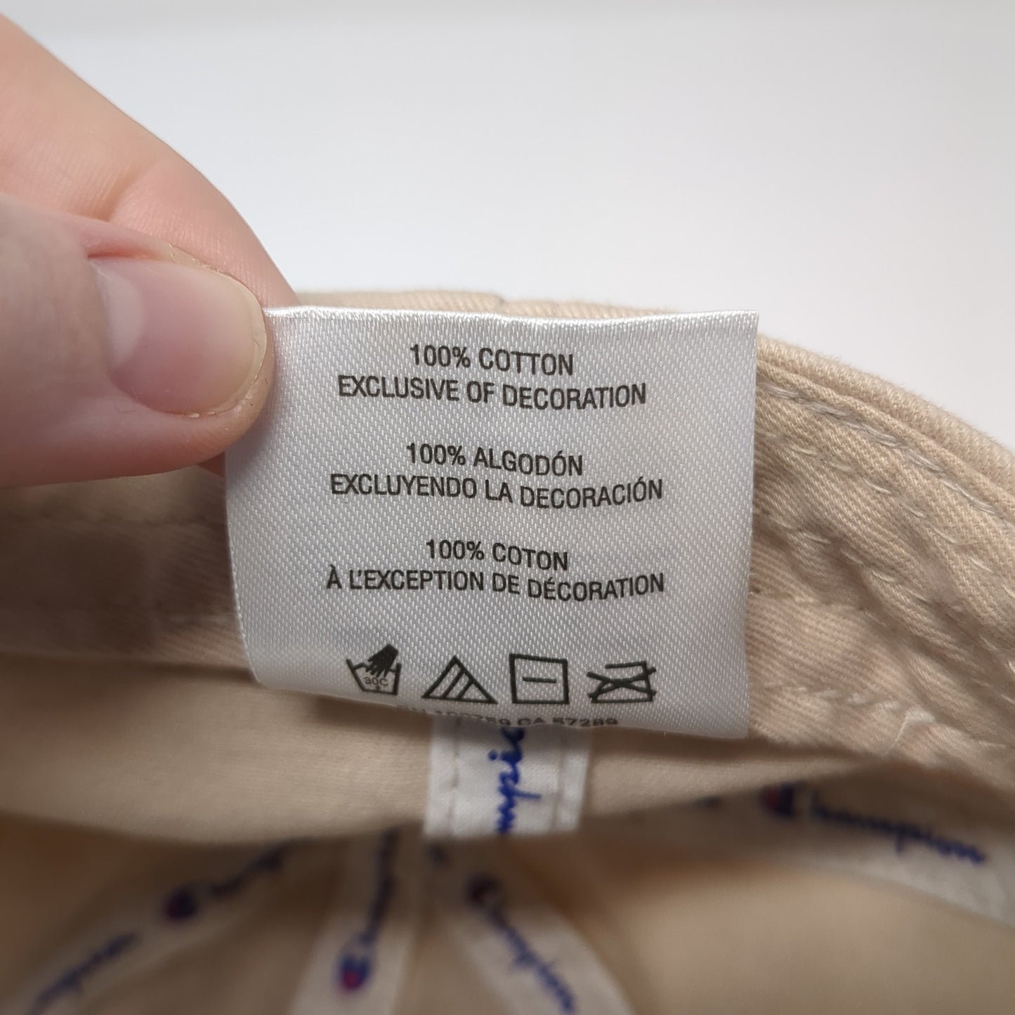 Addison's An American Grill Baseball Cap Beige One Size Adjustable Champion