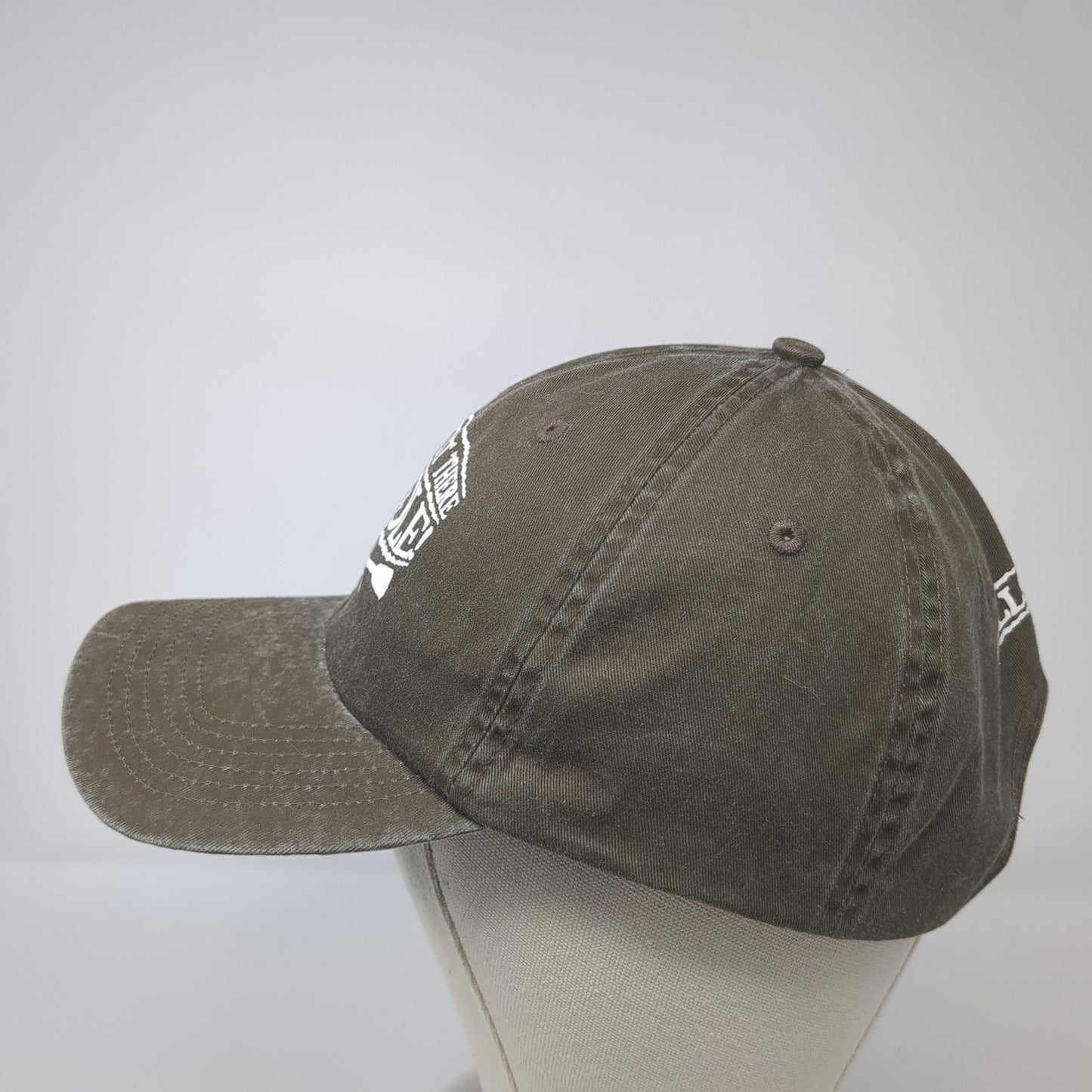 Don't Just Sit There Paddle! Strapback Hat Brown One Size Adjustable