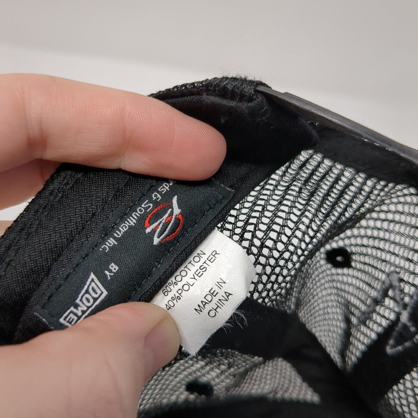 Rebel Heart LA Snapback Trucker Hat Black One Size Adjustable Mesh Back by Dome