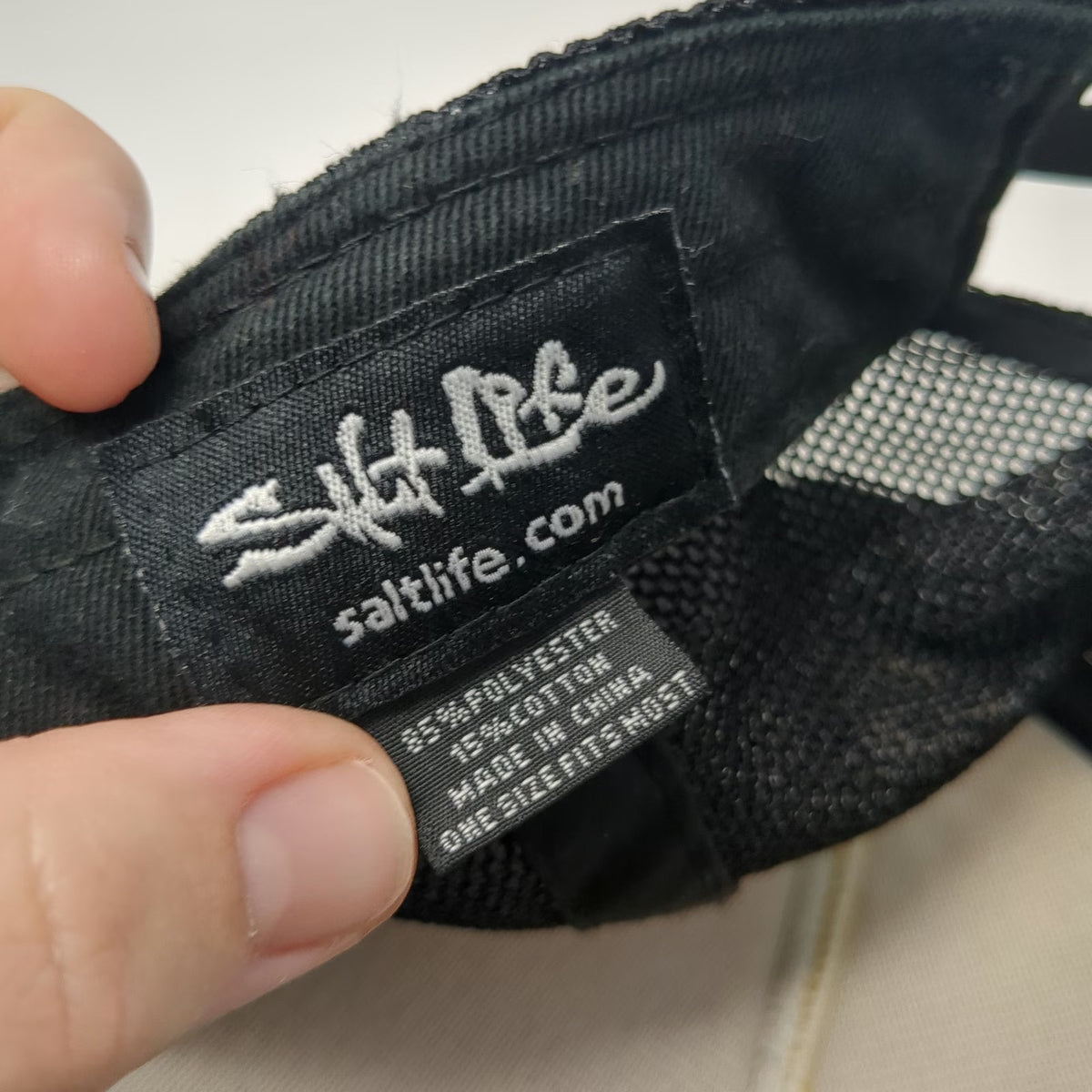 Salt Life Trucker Hat Black White Red Orange Yellow One Size Mesh Foam Snapback