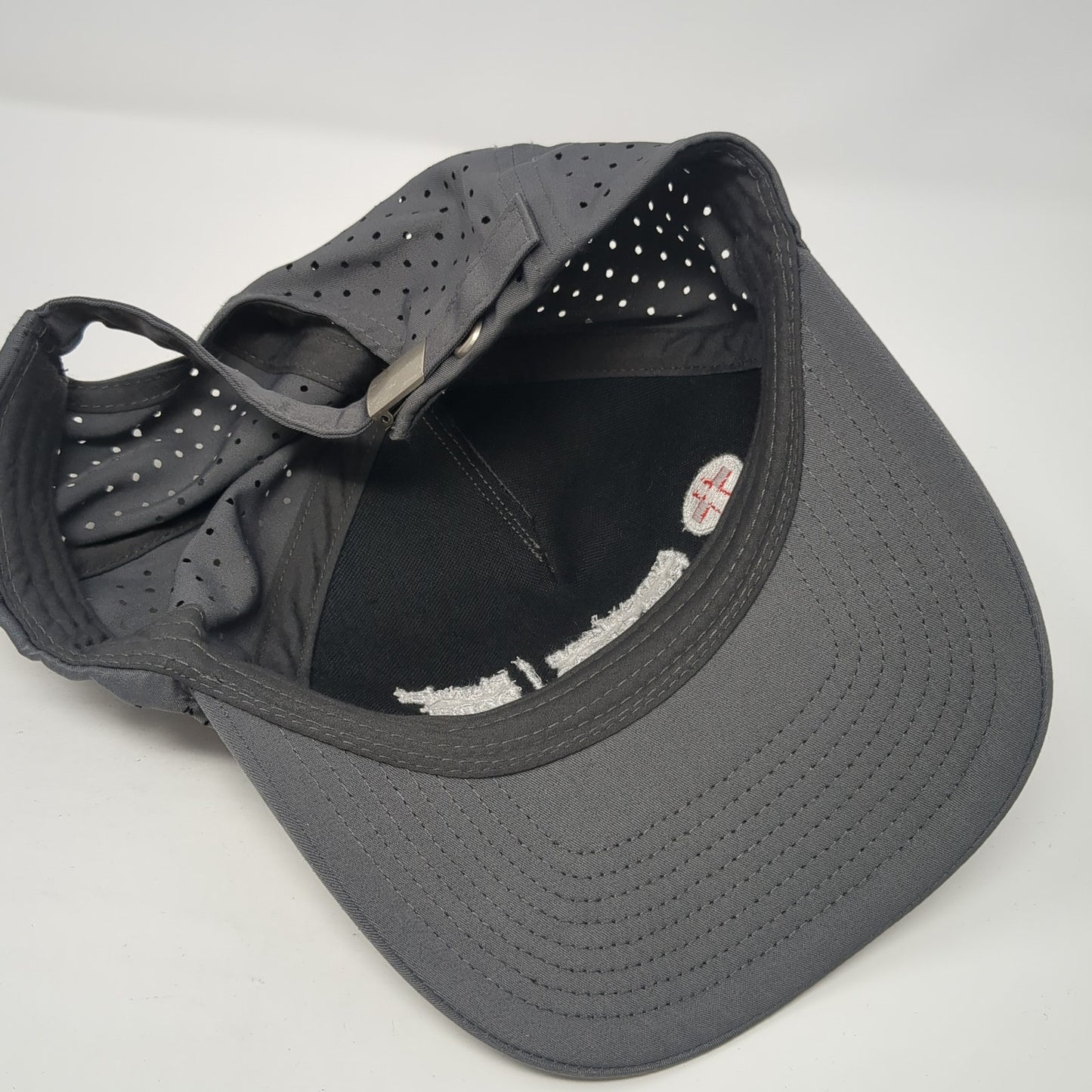 American Red Cross Platelet Donor Baseball Cap Gray OS Adjustable Embroidered