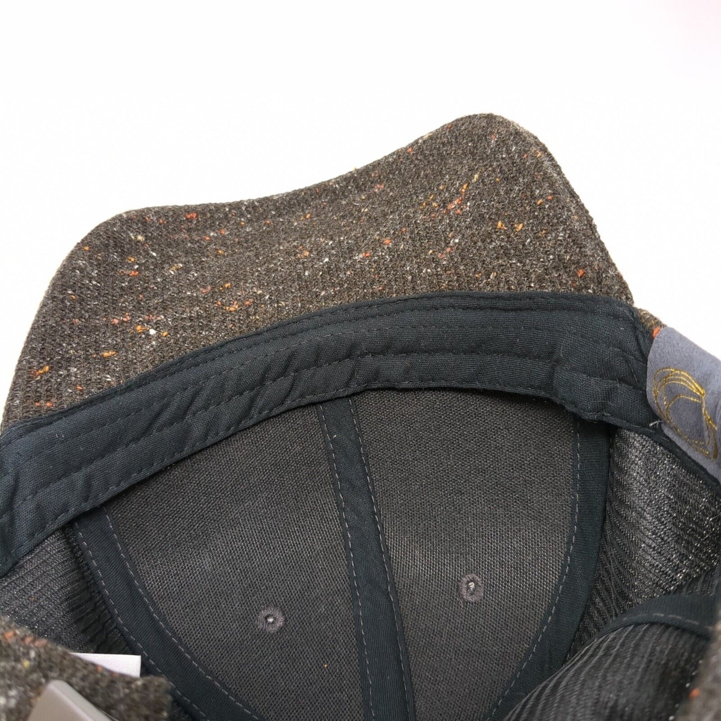 Unbranded Slideback Hat Gray One Size Adjustable Speckled 6 Panel
