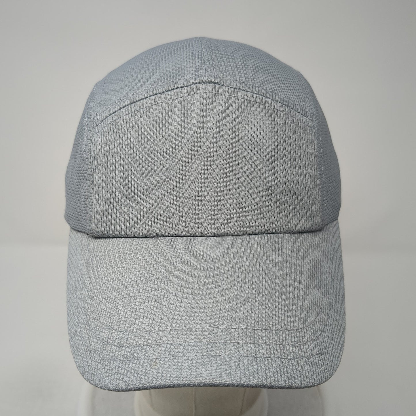 Headsweats Strapback 5 Panel Hat Gray One Size Adjustable Outdoor Blank