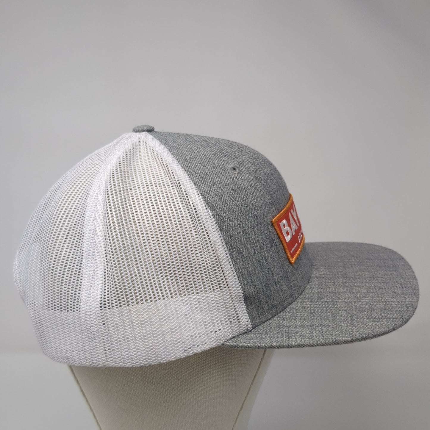 Bay City Brewing Co. Patch Snapback Trucker Hat Gray One Size Adjustable