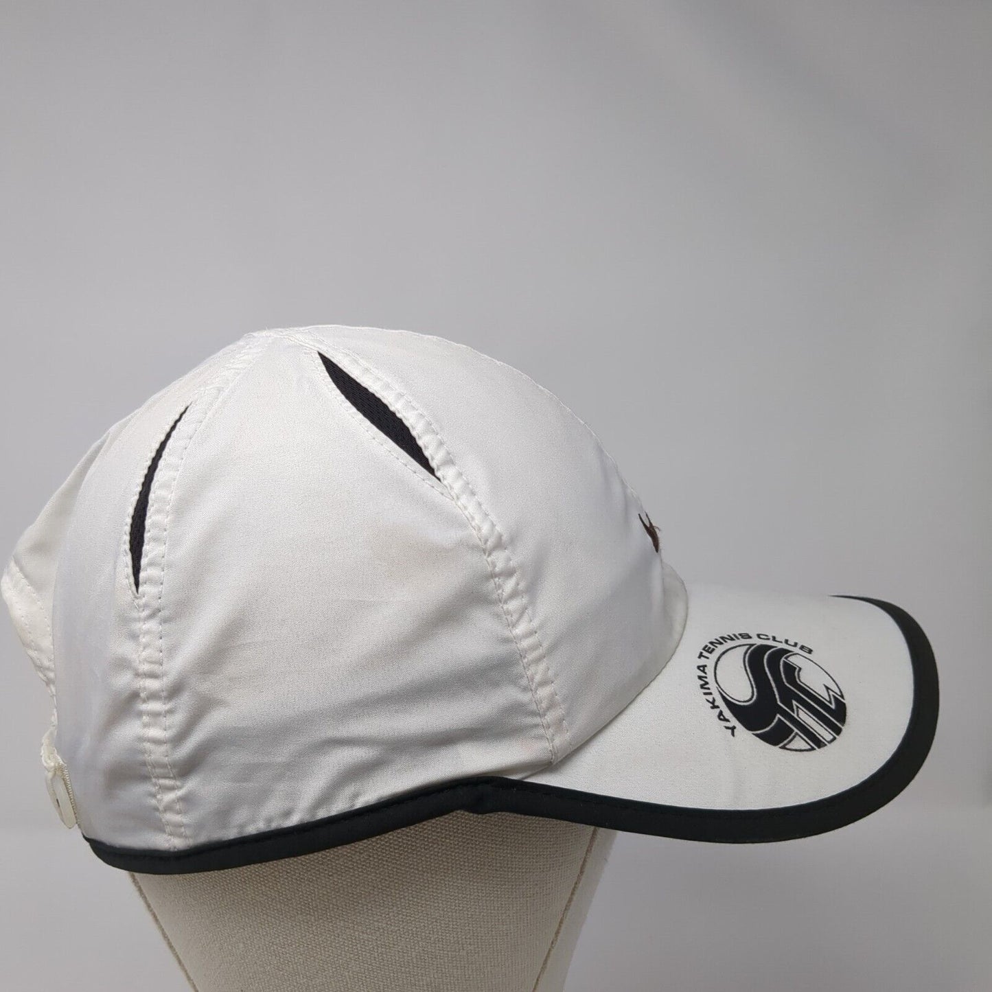 Yakima Tennis Club Strapback Hat White One Size Nike Featherlight