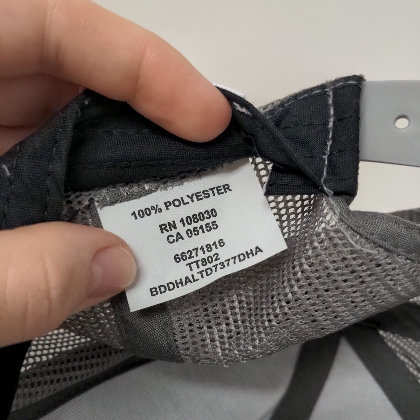 Experience Columbia MS Est. 2018 Snapback Trucker Hat Gray One Size Mesh Back