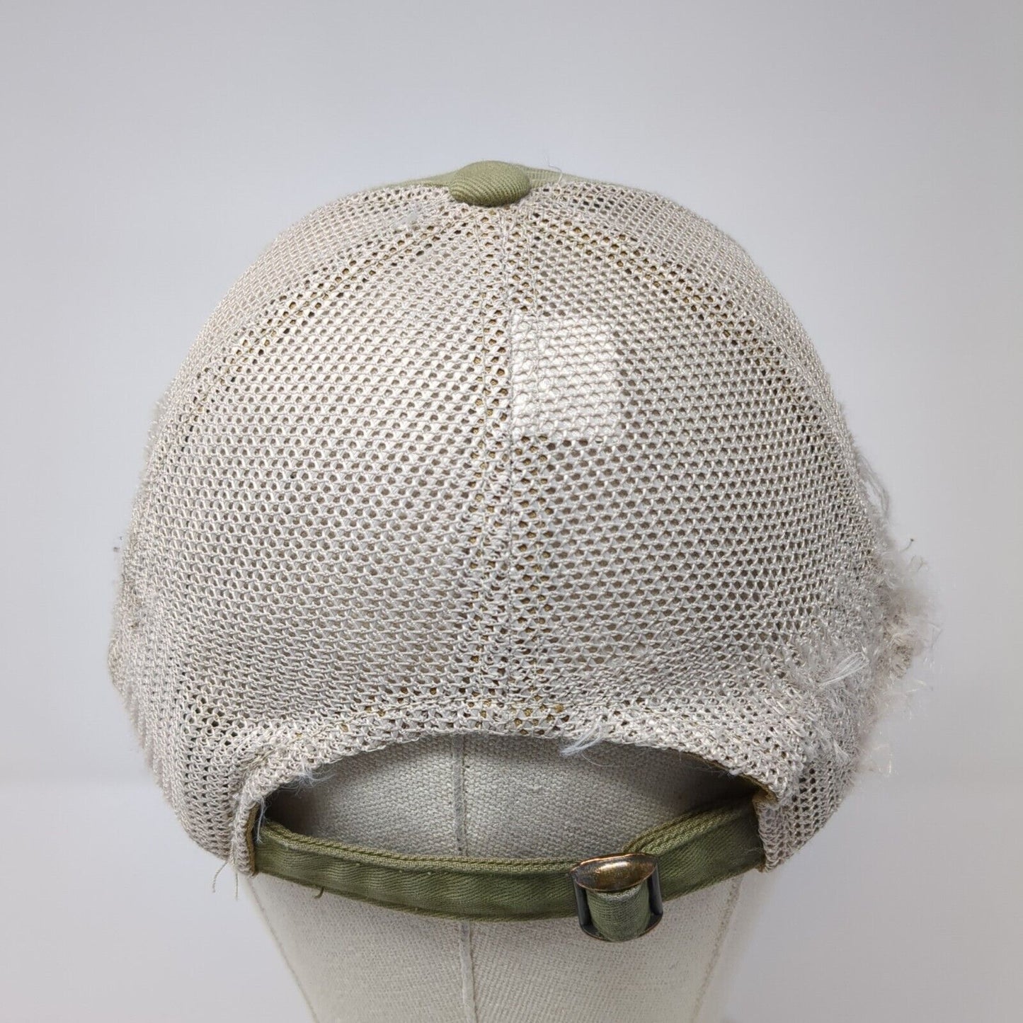 Orvis Slideback Trucker Hat Green One Size Adjustable Mesh Back Embroidered