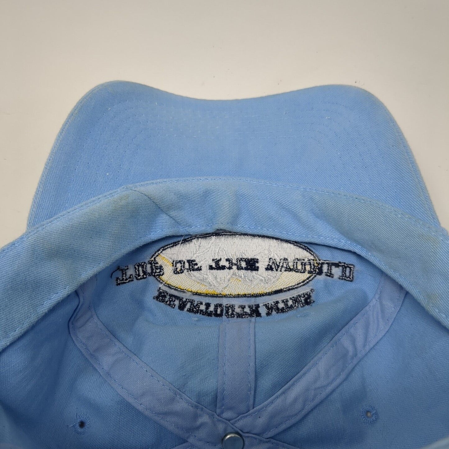 Top Of The World Beartooth Mtnb Wyoming Strapback Hat Blue OSFA Shasta Wear
