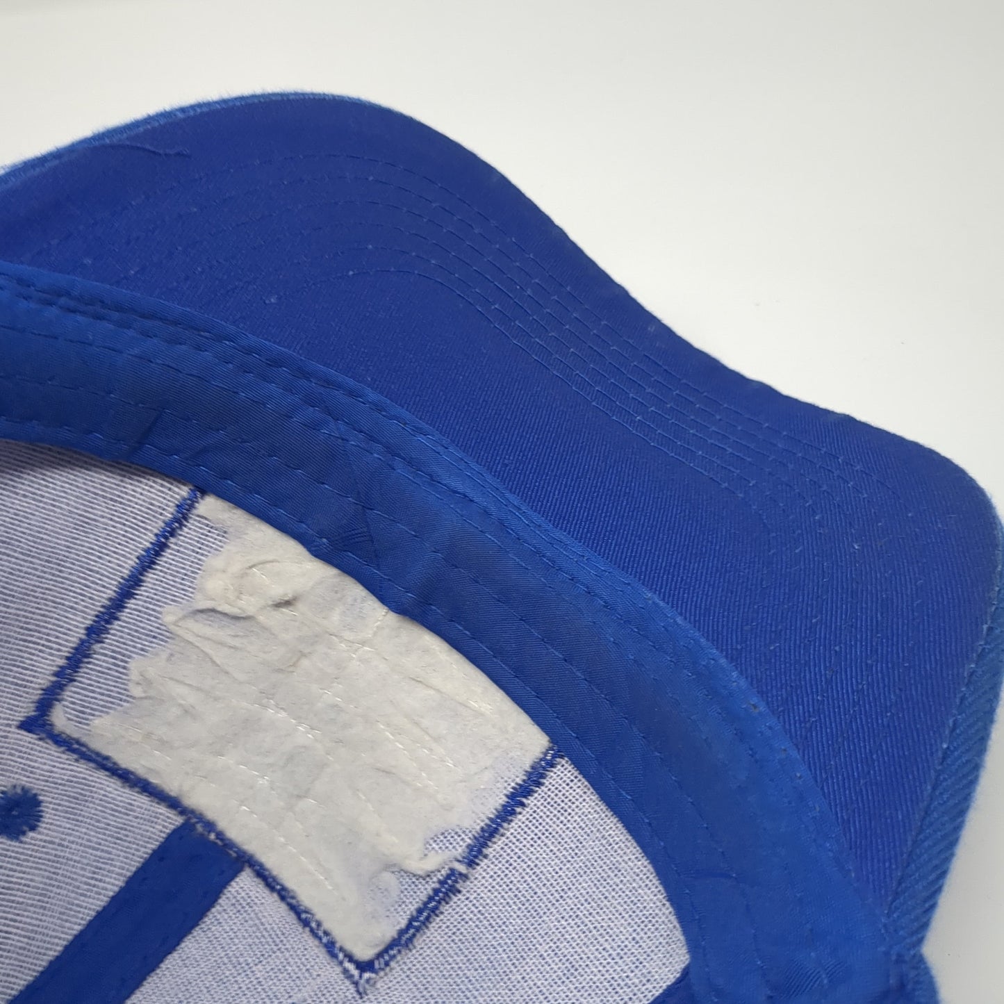 California Republic Bear Flag Strapback Hat Blue One Size Adjustable