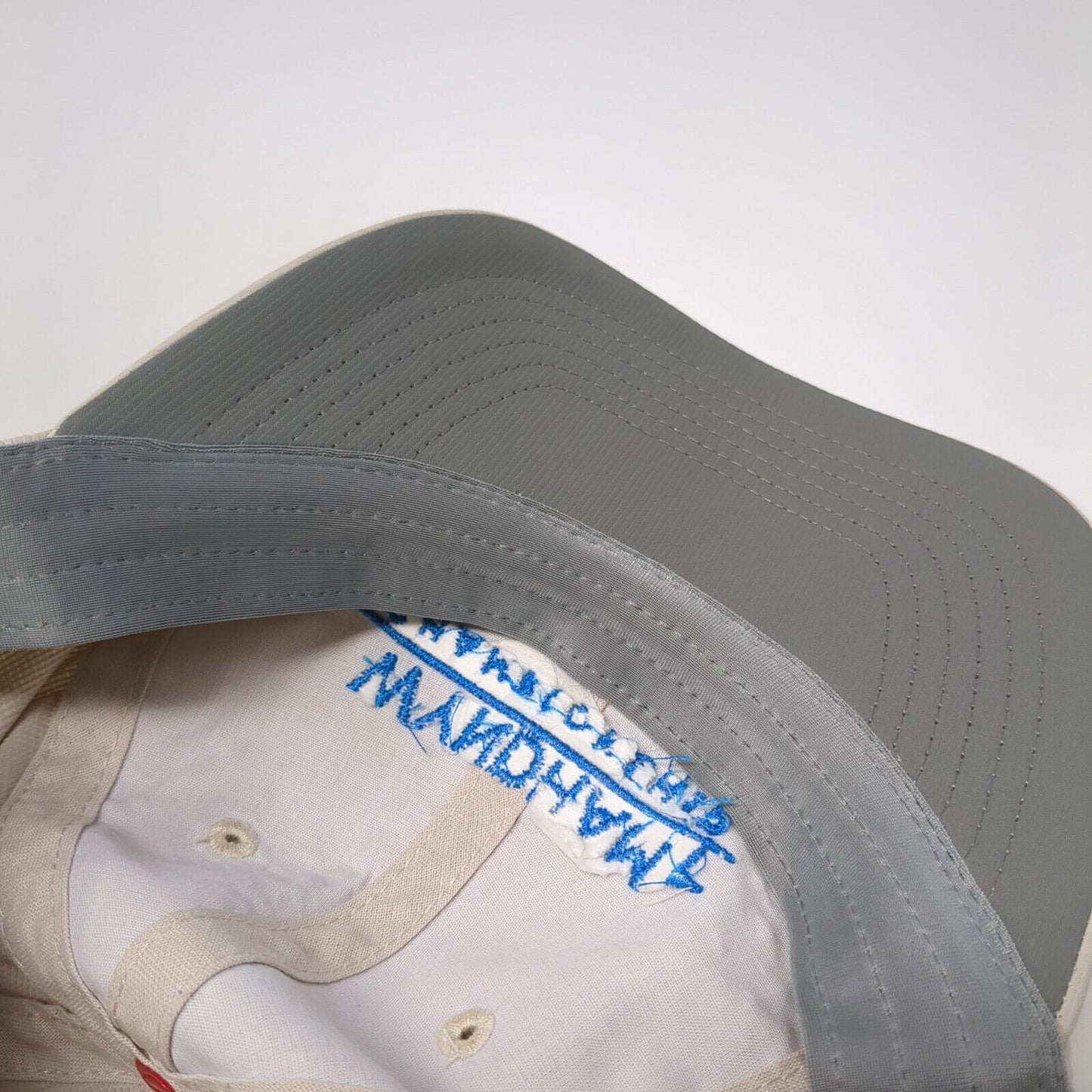 Wyndham Championship Strapback Hat Beige OS Adjustable Embroidered Imperial