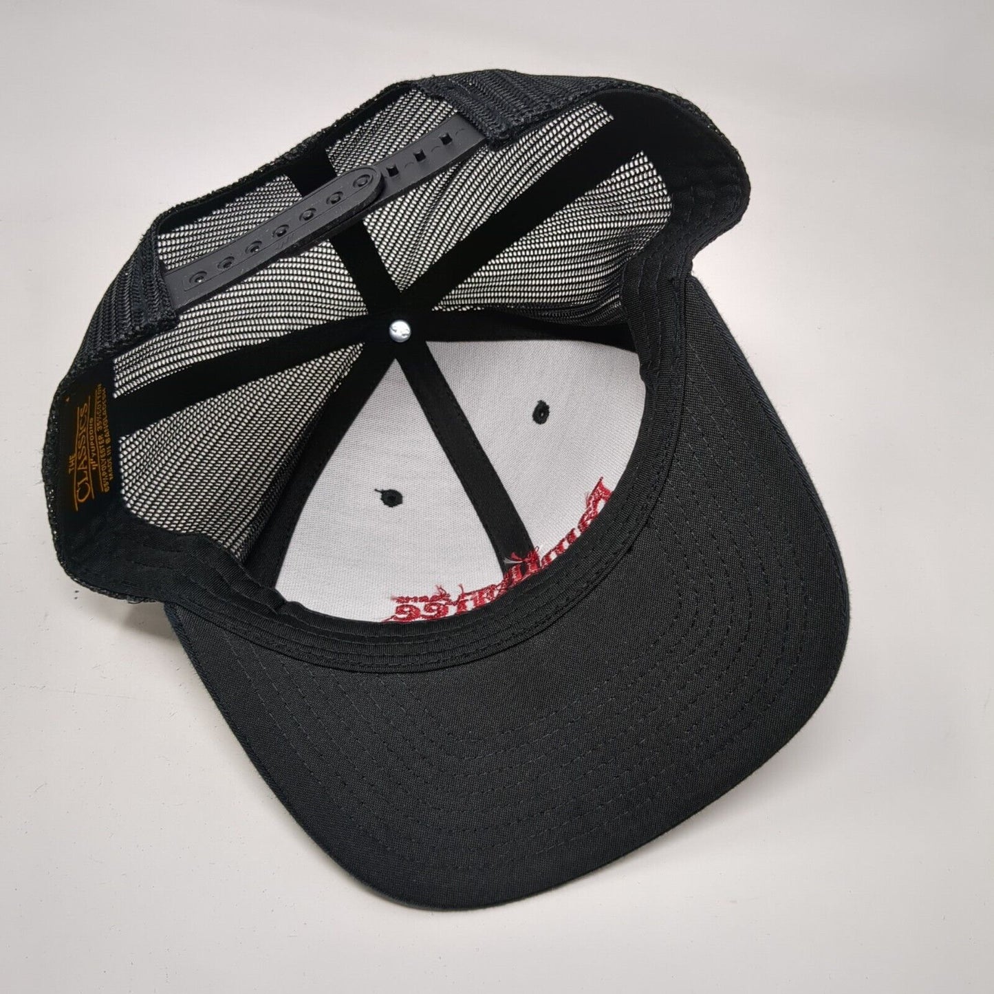 Family Tree Farms Snapback Trucker Hat Black OSFA Mesh Back The Classics Yupoong