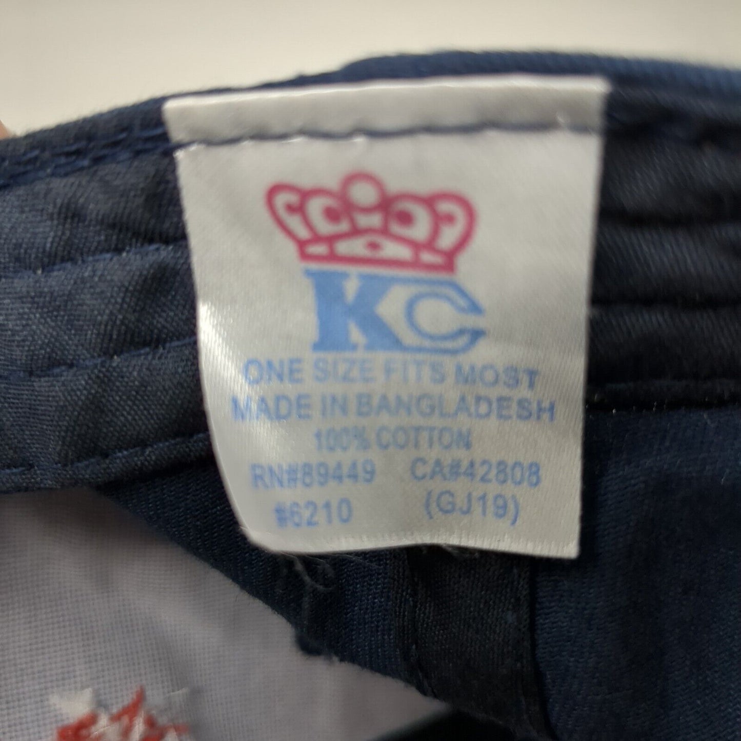 CAST For Kids Foundation Strapback Hat Blue OSFM Adjustable Embroidered KC Caps