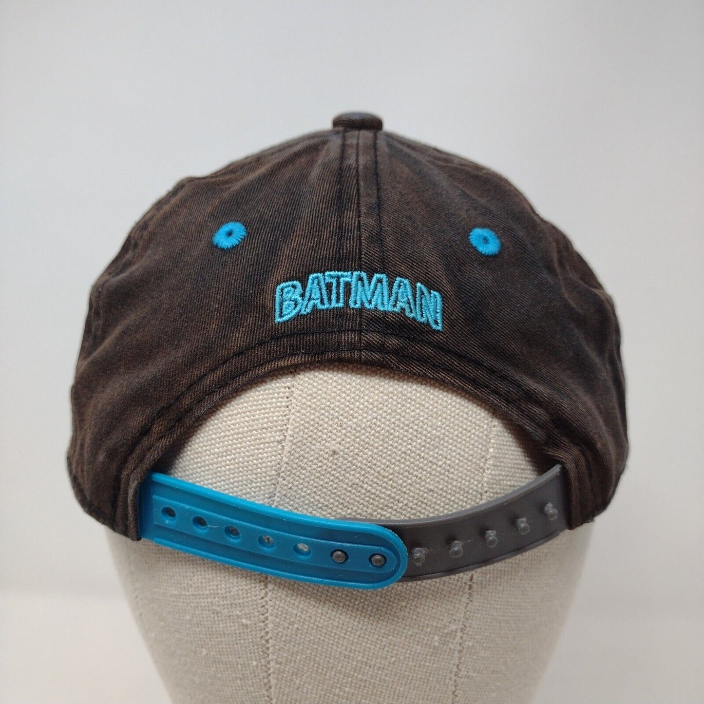 Batman Snapback Hat Multicolor OSFA Adjustable Embroidered DC Comics