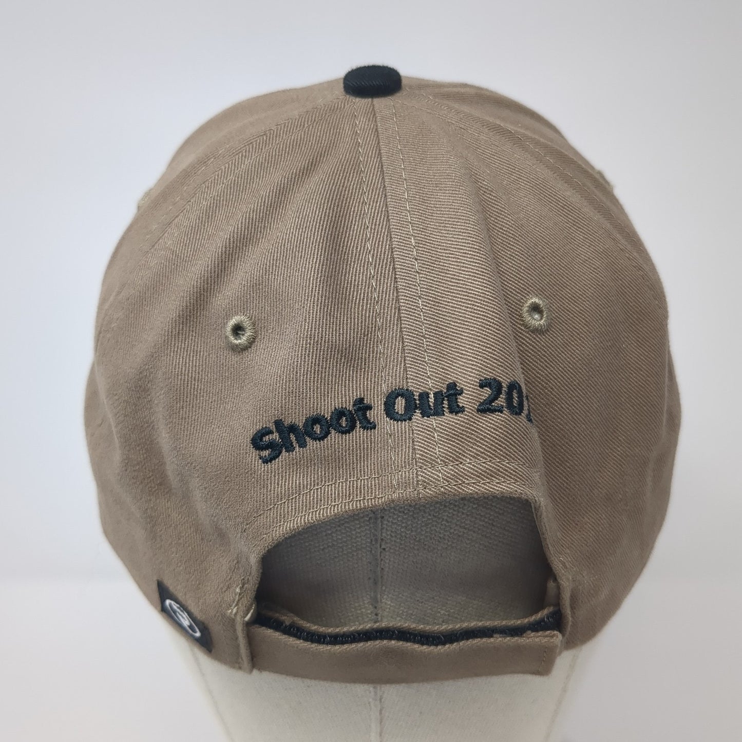 Rockpile Ranch Strapback Baseball Cap Brown One Size Adjustable Richardson