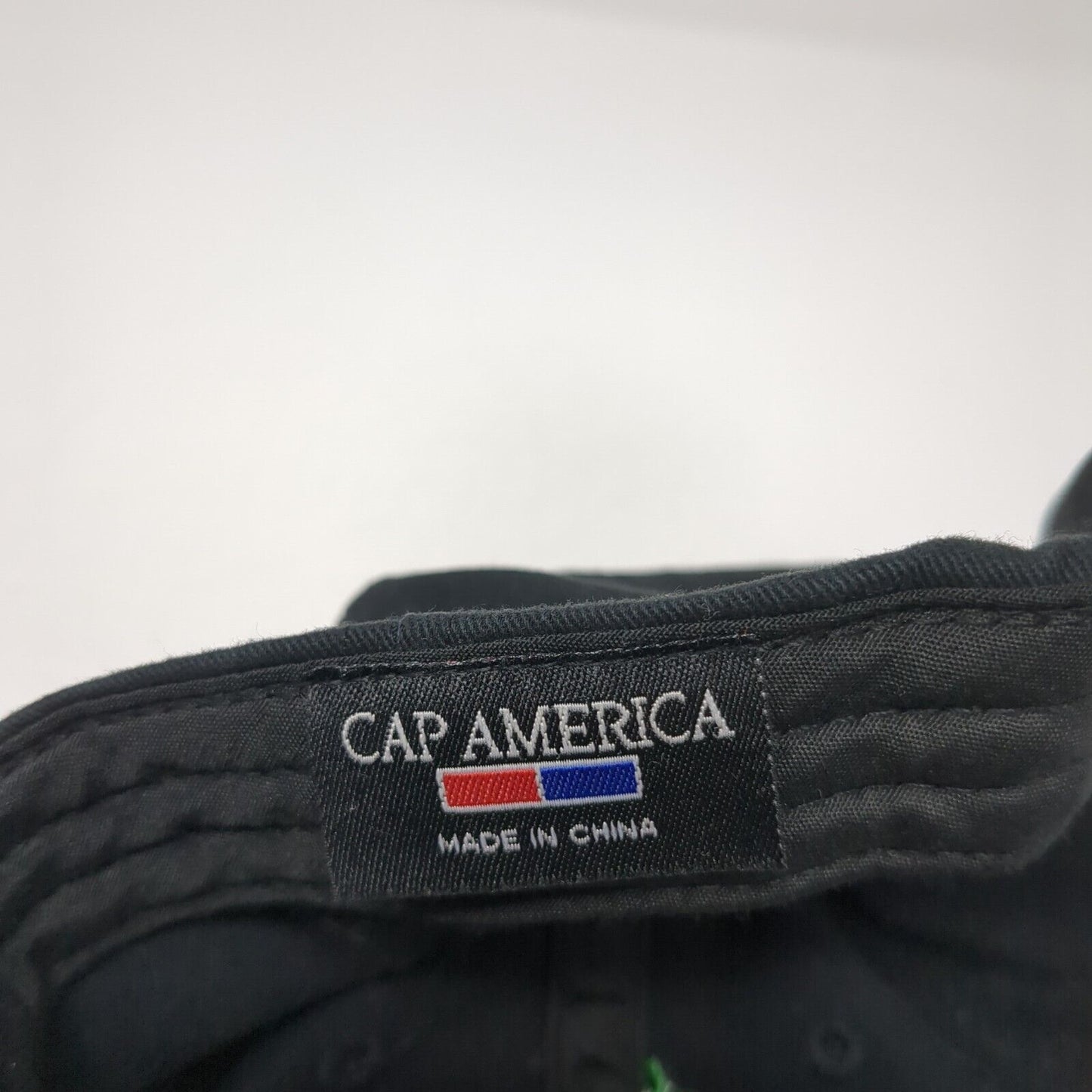Alfa Romeo Strapback Hat Black One Size Embroidered Cap America 6 Panel