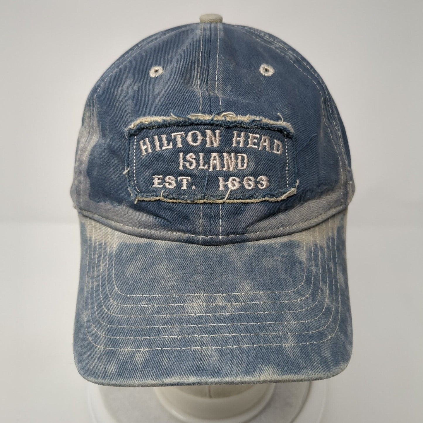 Hilton Head Island Slideback Hat Blue One Size Adjustable 6 Panel