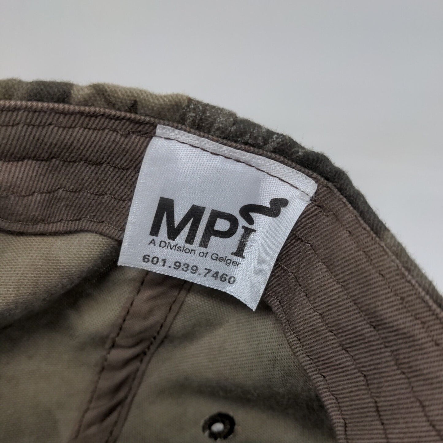 SpecFab Slideback Hat Camouflage OSFA Adjustable Embroidered Realtree W/Tags