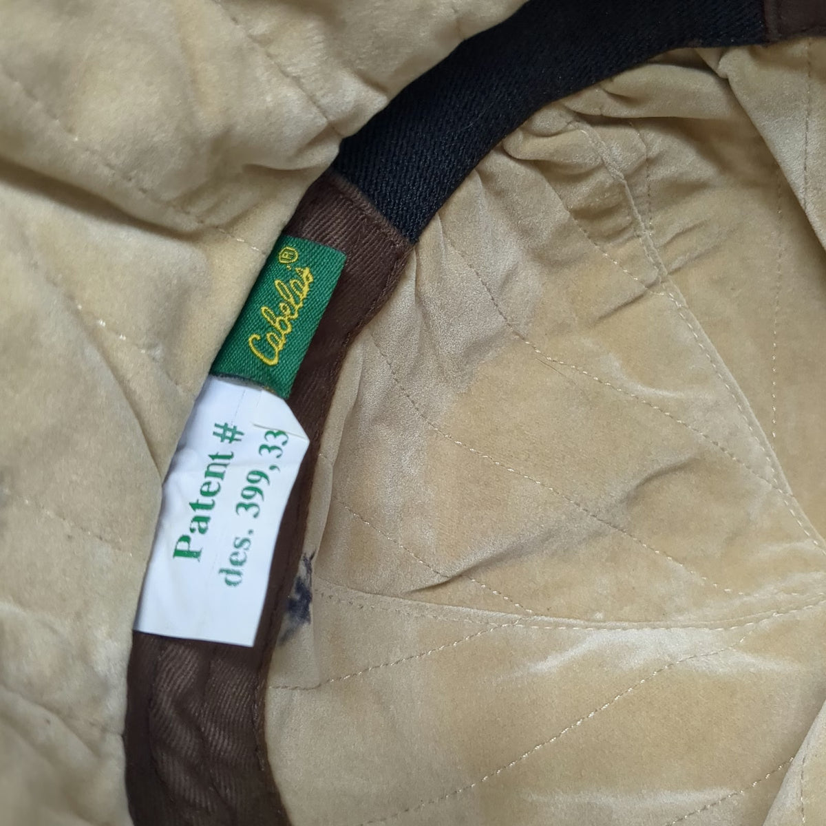 Cabela's Trapper Hat Brown XL Gore-Tex Thinsulate Camo Marsh Ear Flaps Hat