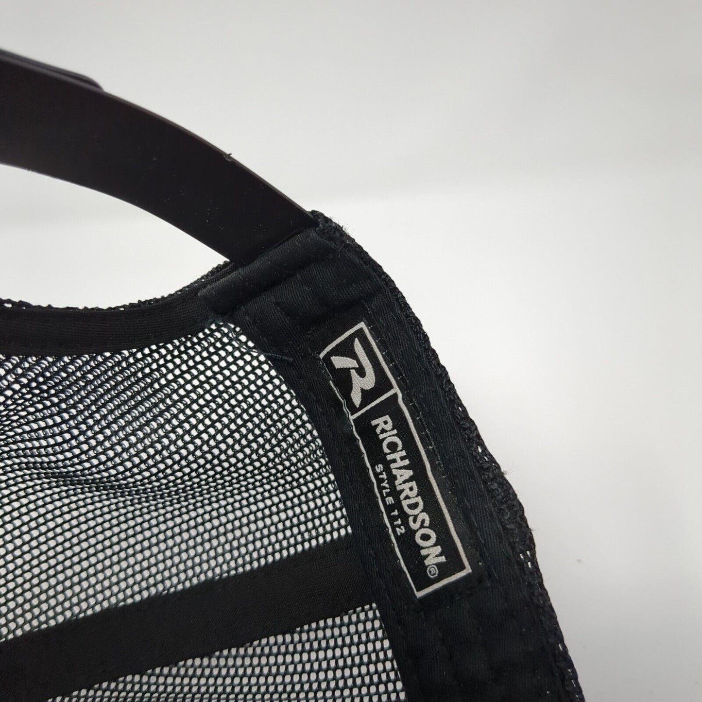 American Snapback Mesh Back Trucker Hat Black One Size Richardson