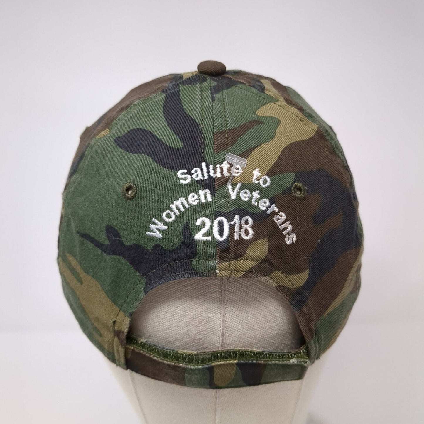 American Legion World Series Strapback Hat Camo One Size Adjustable