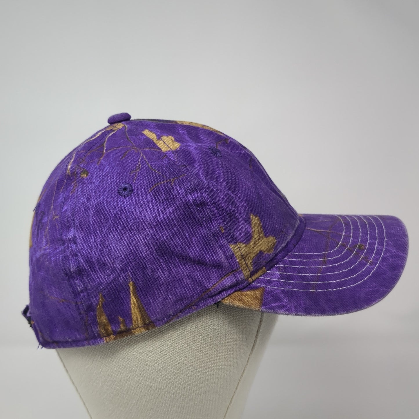 Signatures Strapback Hat Multicolor Camo One Size Adjustable Outdoor