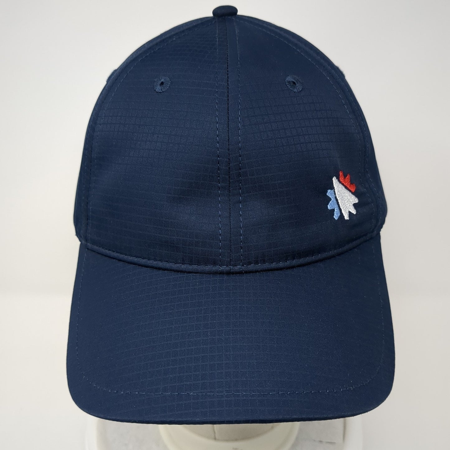 Cap America Strapback Hat Blue One Size Embroidered Logo Adjustable