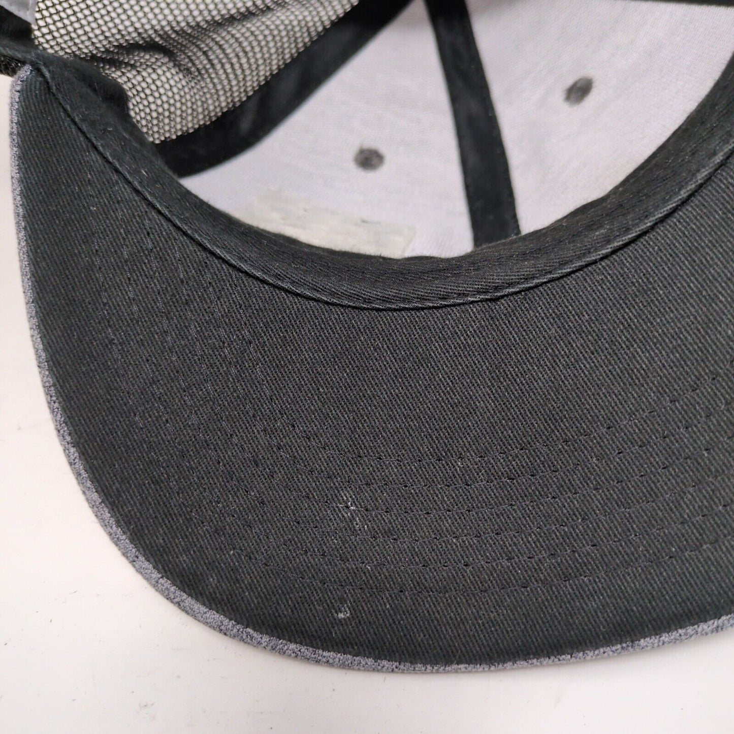 Arcadian Outfitters Patch Snapback Trucker Hat Gray OSFA Mesh Back