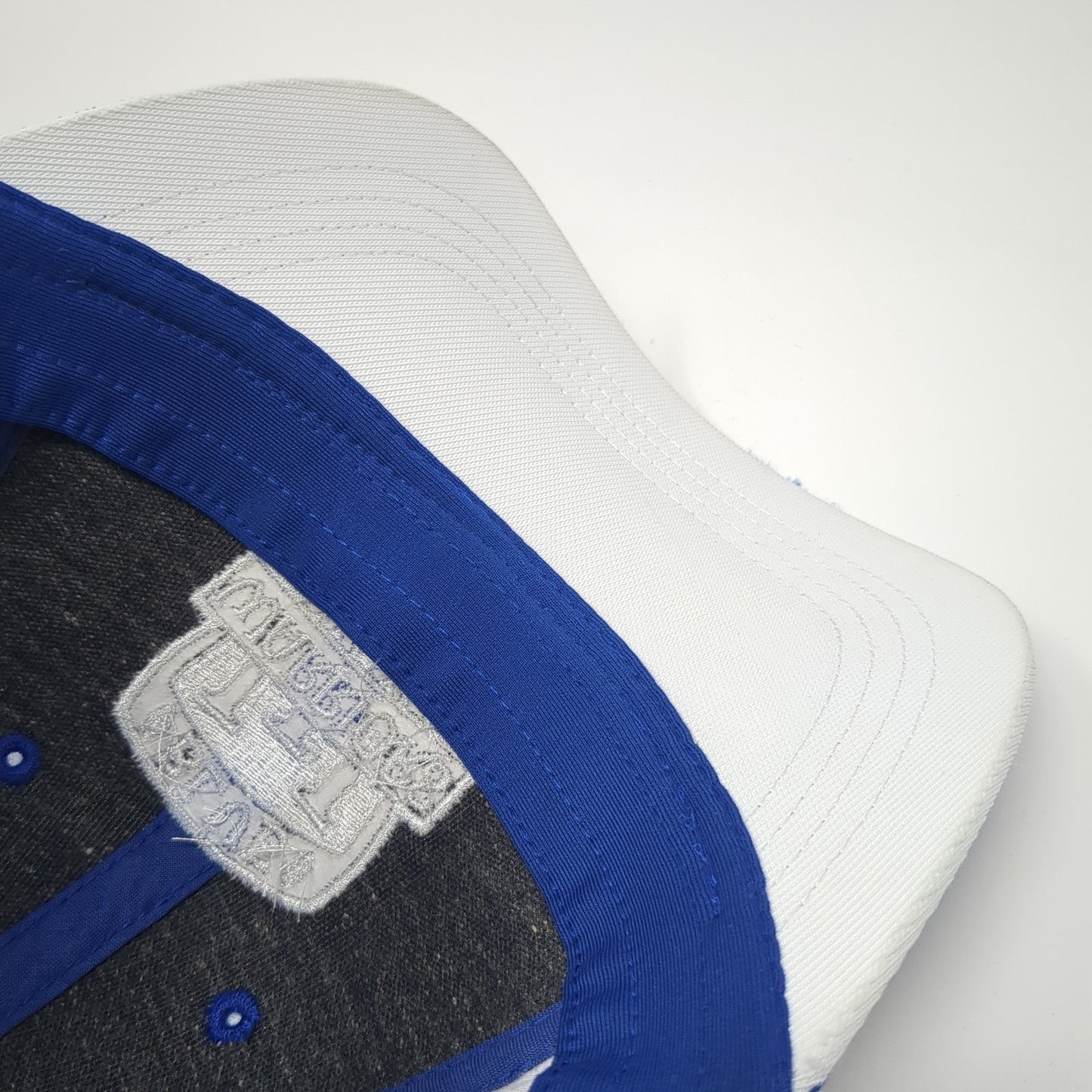 Blue Warriors Fitted Trucker Hat Blue One Size Embroidered Mesh Back New Era